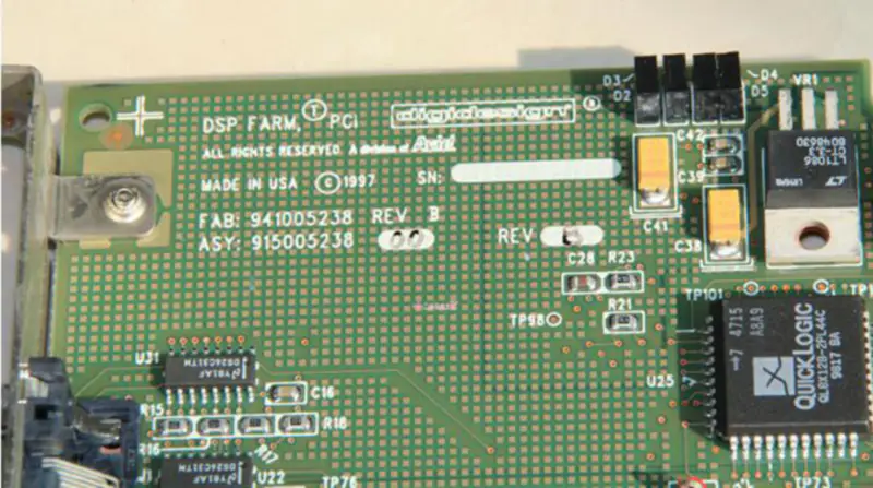 Digidesign DSP FARM-kort 9410005238 REV B PCI-lydkort