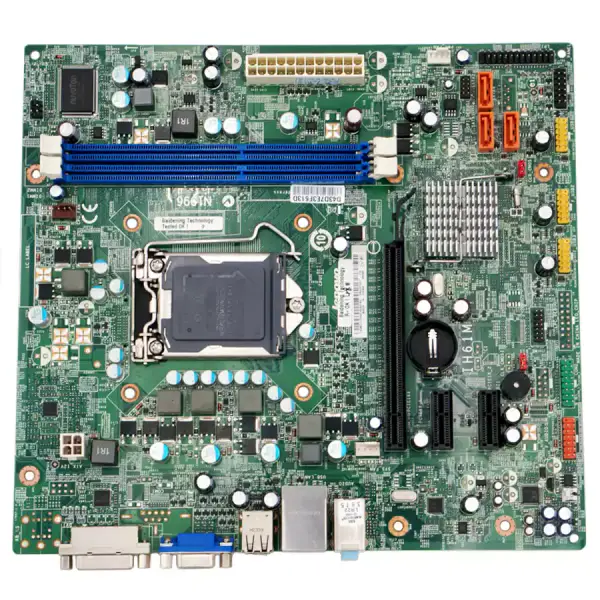 Lenovo 03T6221 EDGE 71 IH61M 1155 hovedkort for stasjonære datamaskiner