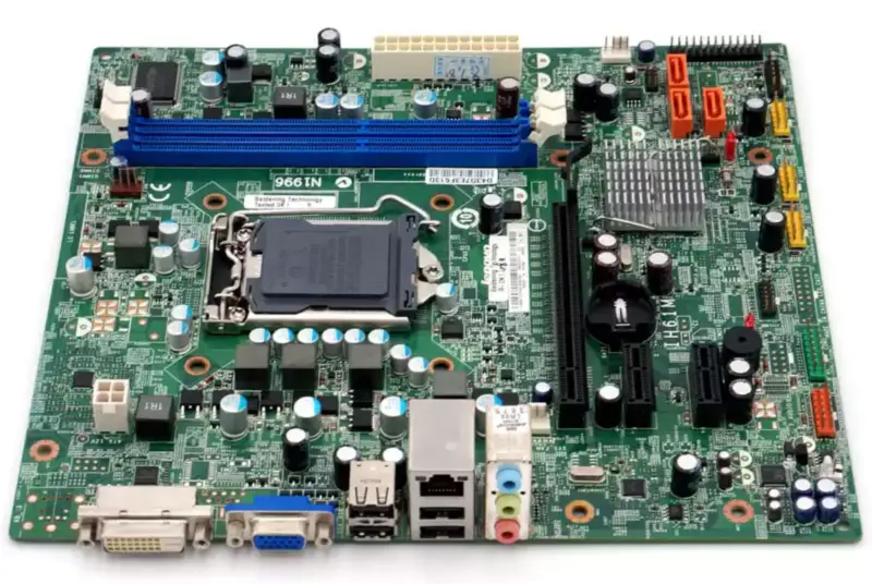 Lenovo 03T6221 EDGE 71 IH61M 1155 hovedkort for stasjonære datamaskiner
