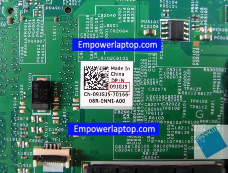 Dell CN-09JGJ5 9JGJ5 Motherboard Inspiron 14R M4010 48.4EK10.011
