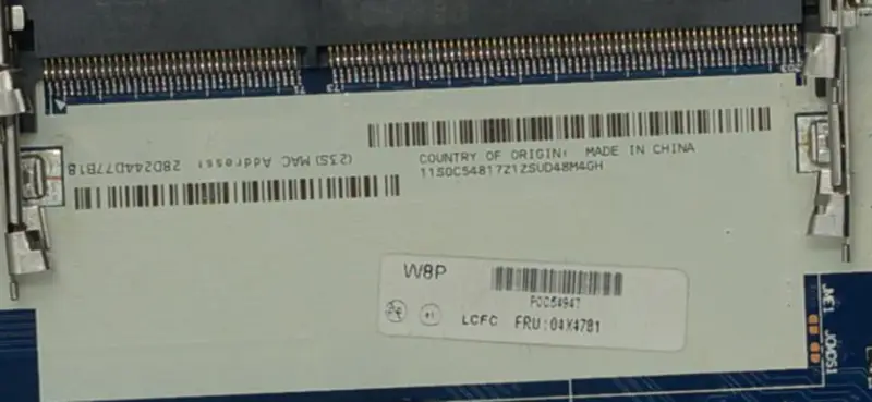 Lenovo 04X4781 Thinkpad E540 NM-A161 AILE2 hovedkort