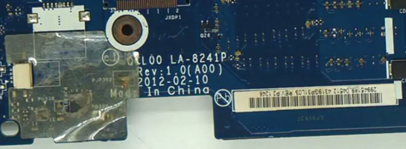 Dell 3560 V3560 0RDH49 RDH49 QCL00 LA-8241P hovedkort