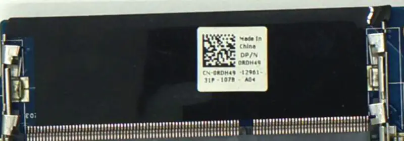 Dell 3560 V3560 0RDH49 RDH49 QCL00 LA-8241P hovedkort