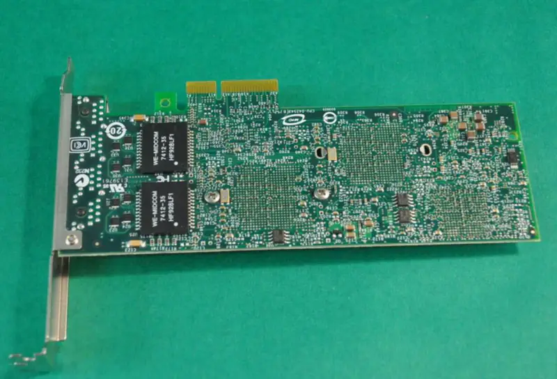 Intel Gigabit VT Quad Port Gigabit Ethernet-nettverkskort 0YT674 9404PT 82575G