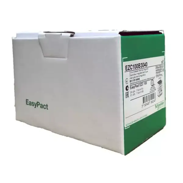 Schneider 3-polet effektbryter i støpt kapsling Easypact EZC100B 3P40A