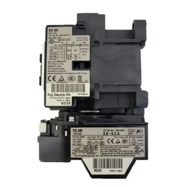High quality FUJI Electric Magnetic Starter SW-03 220V 7-11A