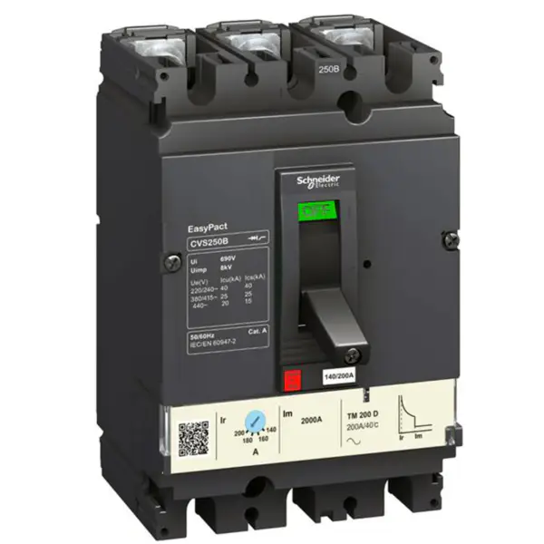 schneider EasyPact CVS250B effektbryter LV525302
