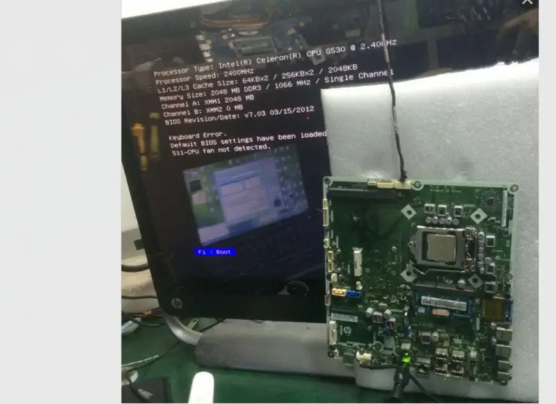 HP 647046-001 TouchSmart 420 7320 Omni 220 IPISB-NK hovedkort