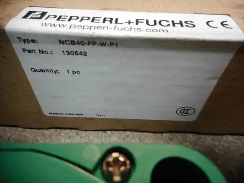 PEPPERL and FUCHS NCB40-FP-W-P1
