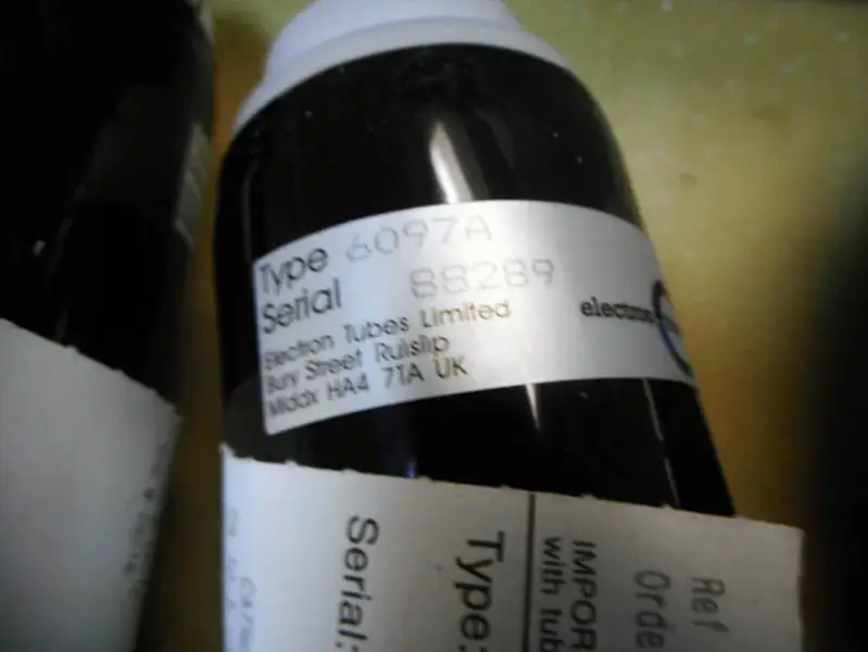 ELECTRON TUBES 6097A