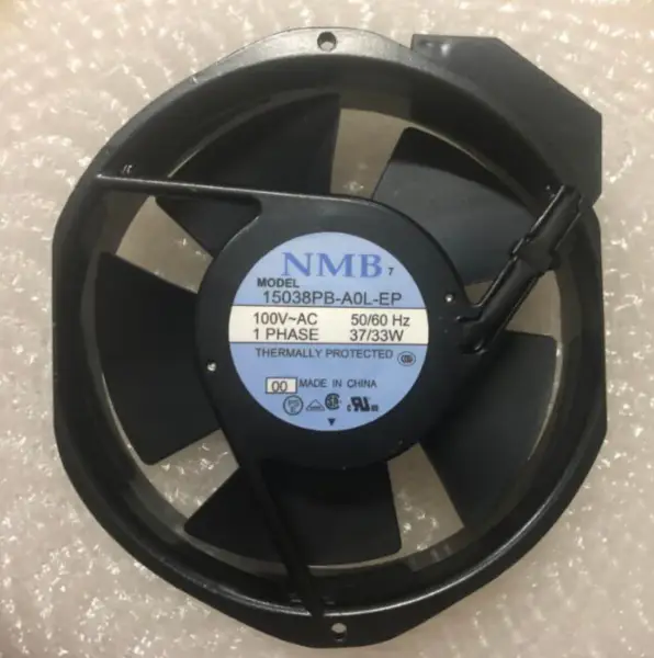 NMB 15038PB-A0L-EP 15038PB-A0L-EP-00 100V AC 1PHASE 37/33W metallvifte