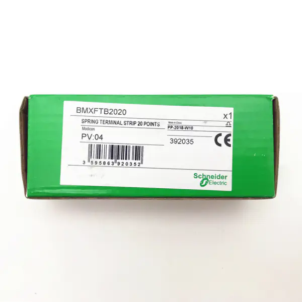 PLC For Schneider Modicon X80 Screw Terminal Strip 20 Points BMXFTB2020