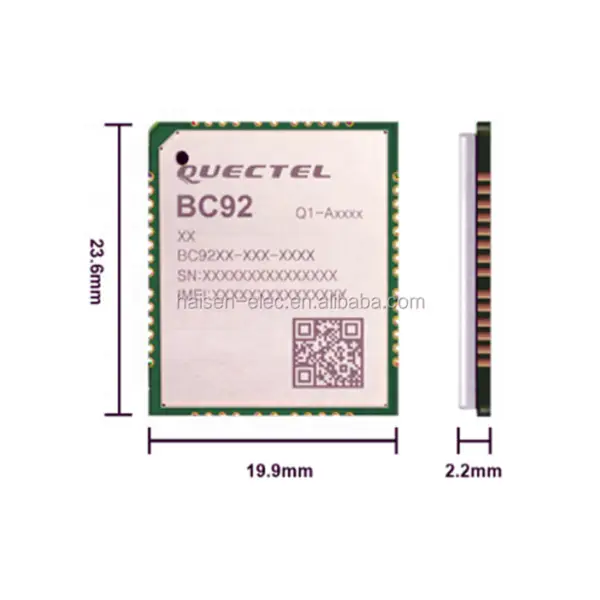 Quectel Dual-mode NB-IoT/GSM/GPRS-modul BC92 LTE LPWA-modul BC92