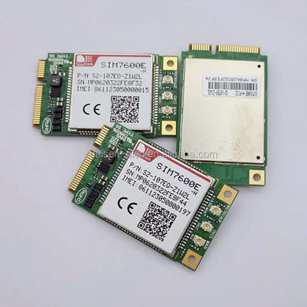 LTE CAT4 Module SIM7600E-PCIE Mini PCIE adapter board with Newest Firmware datasheet hardware design SIM7600G-PCIE