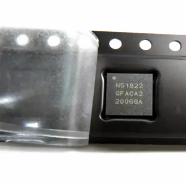 Trådløs BLE Multiprotokoll RF SoC QFN48 NRF51822 BLE4.0 trådløs transceiverbrikke N51822 nRF51822-QFAC