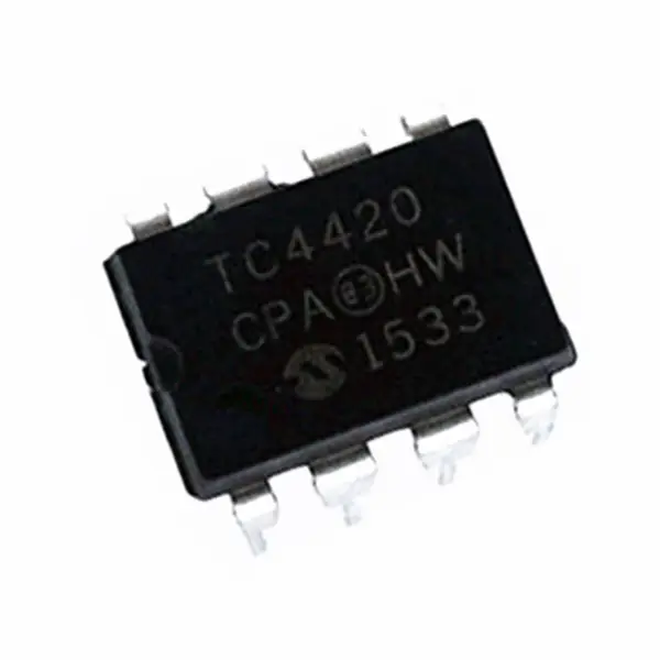 Integrated circuit power driver IC chip TC4420CPA TC4420 IC GATE DRVR LOW-SIDE 8DIP