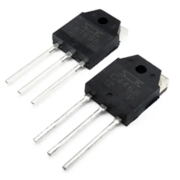 Audio Power Pipes Electronic Component IC Chip A1695 C4468 2SA1695 2SC4468 TRANS PNP 140V 10A TO3P