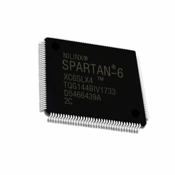 Programmerbare logiske IC-brikker XC6SLX4-2TQG144C XC6SLX4-2TQG144I IC FPGA 102 I/O 144TQFP