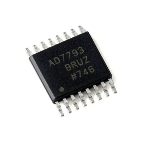 Analog to Digital Converter IC chip AD7792BRUZ-REEL AD7792BRUZ IC ADC 16BIT SIGMA-DELTA 16TSSOP