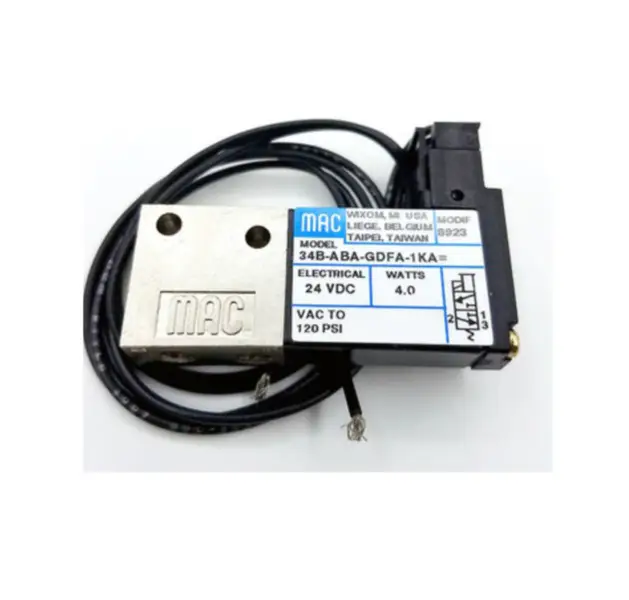 MAC Solenoid valve 34B-L00-GEMC-1KA