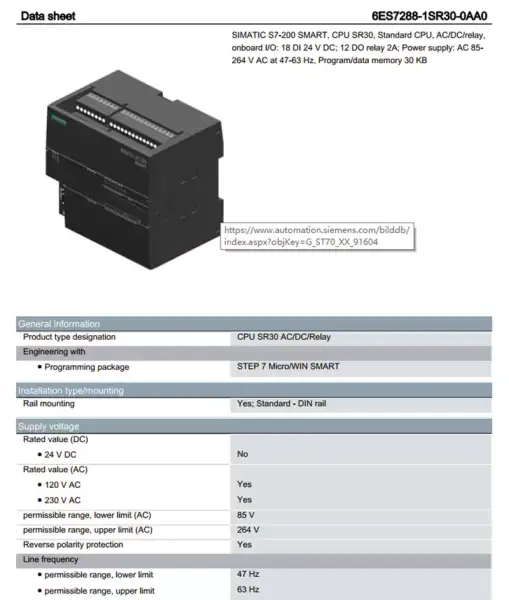 Siemens PLC s7 6ES7422-1FH00-0AA0 6ES74221FH000AA0