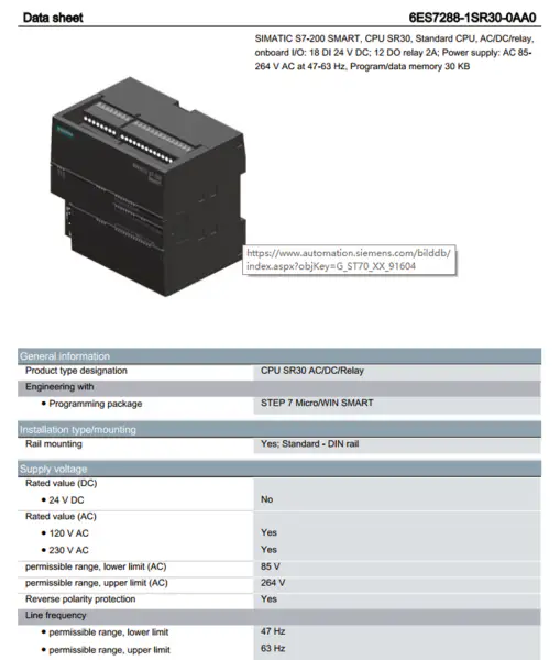 Siemens PLC module 6ES7468-1DB00-0AA0 6ES74681DB000AA0