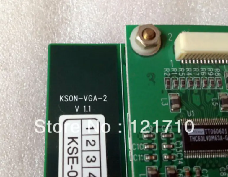 THS-2005 ISA interface LCD display cards KSON-VGA-2 V 1.1 industrial motherboard