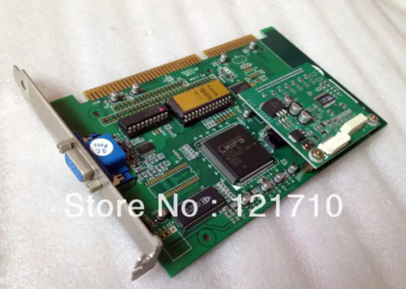 THS-2005 ISA interface LCD display cards KSON-VGA-2 V 1.1 industrial motherboard