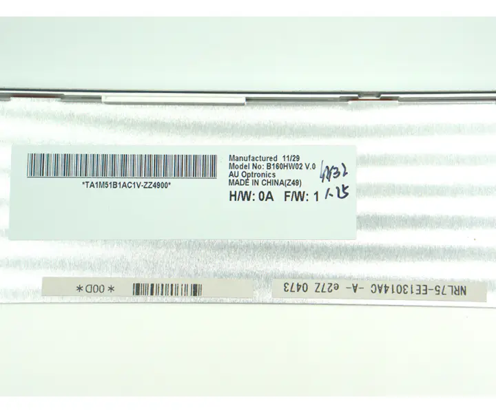 Sony B160HW02 V.0 LCD-panel LCD-skjerm