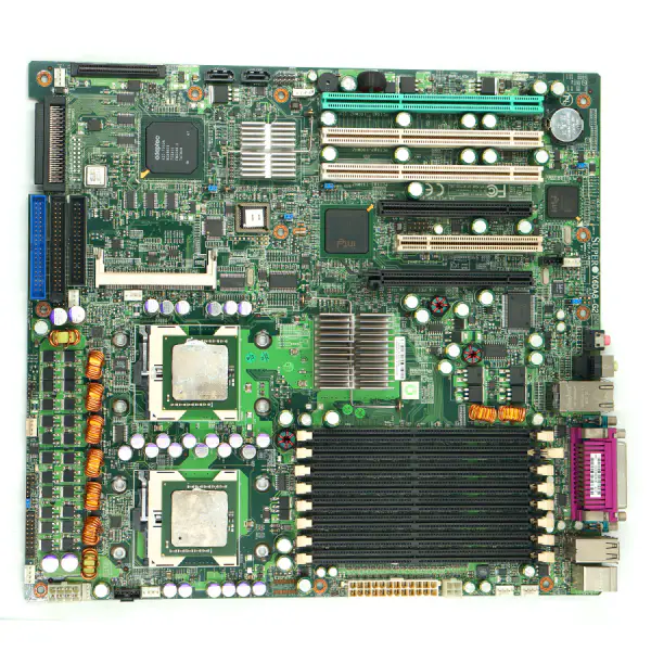 SUPER arbeidsstasjonskort SUPER X6DA8-G2 REV 3.00 med dual xeon 604 socket og scsi 68 pin raid-grensesnitt industrielt hovedkort