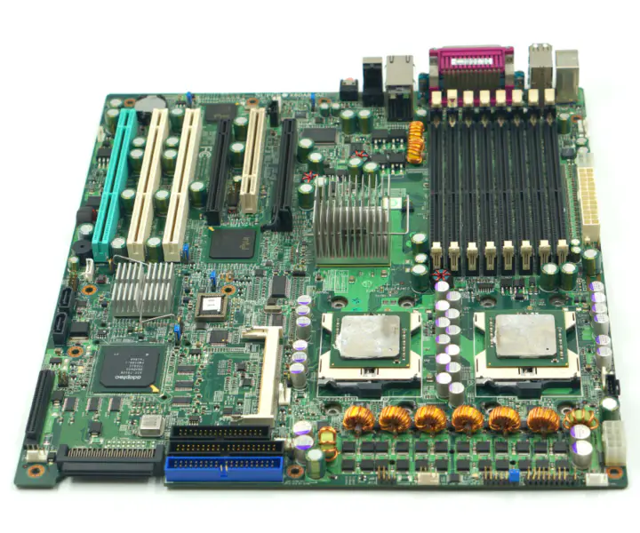 SUPER arbeidsstasjonskort SUPER X6DA8-G2 REV 3.00 med dual xeon 604 socket og scsi 68 pin raid-grensesnitt industrielt hovedkort