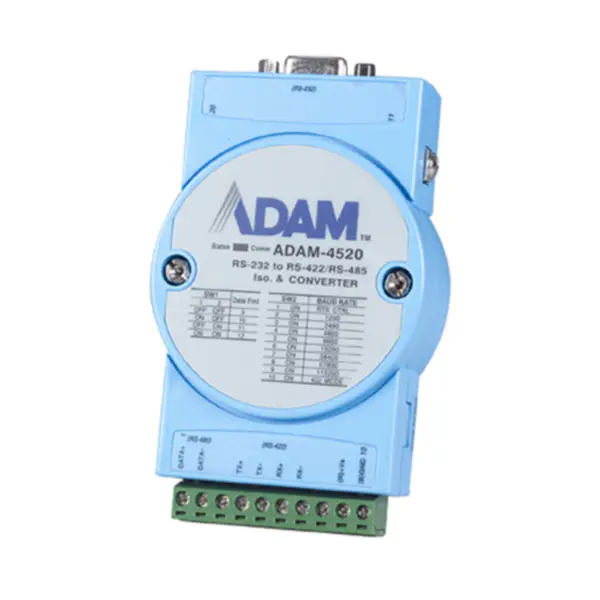 Advantech ADAM-4520 Isolert RS-232 til RS-422/485-omformer
