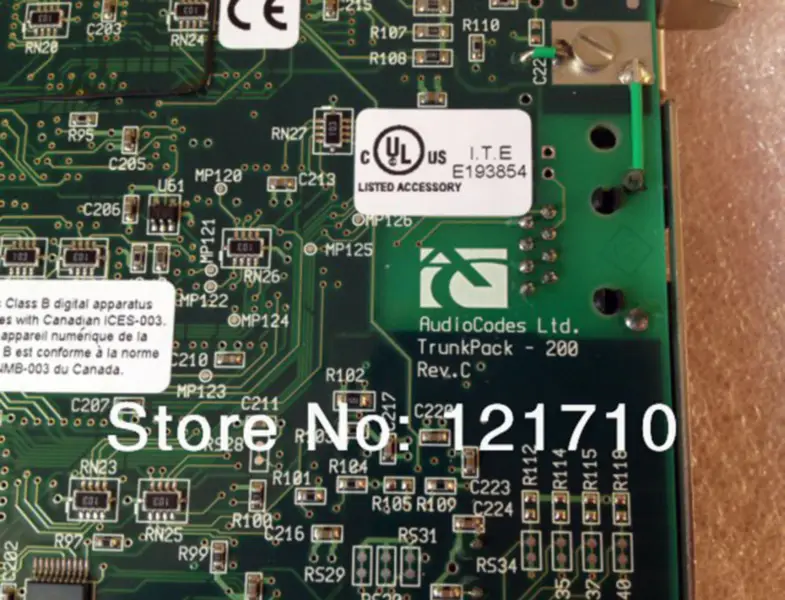 Audiocodes AudioCodes TrunkPack-200 REV.C TXB-22 REV.A industrial motherboard