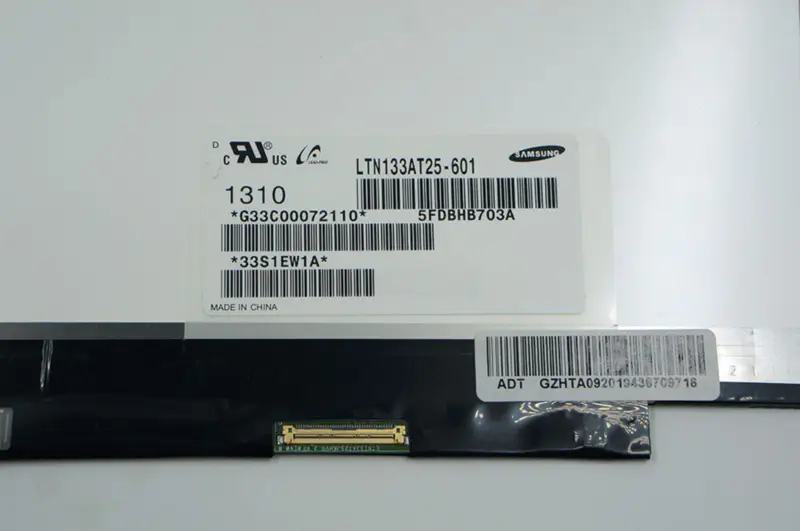 13,3 tommers LCD LTN133AT25 LTN133AT25-501 601 LTN133AT25-T01 for Toshiba R700 Z835 Z830 Z930 Z935 LED LCD-skjerm