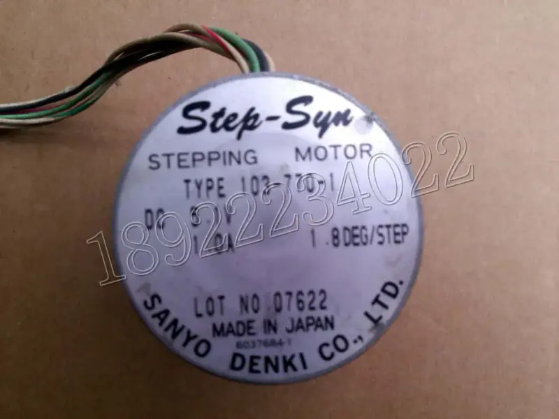 SANYO Motor 103-770-1 DC 1,0A 5,1V