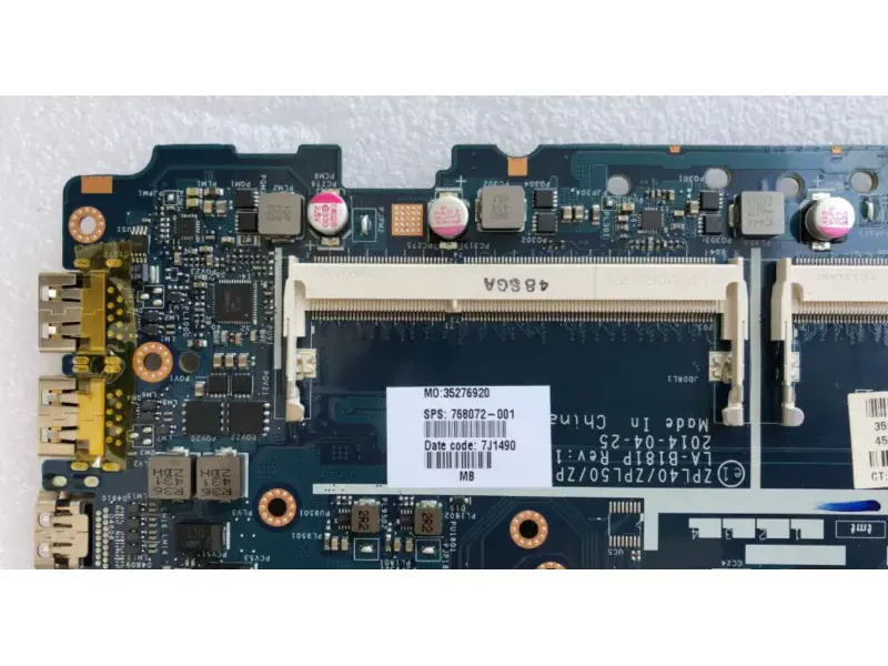 HP 15-CC G74A 926281-001 L05951-001 DAG74AMB8D0 hovedkort