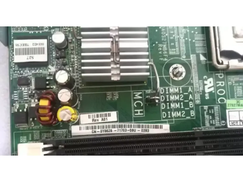 DELL PE850 Y8628 FJ365 CN-0Y8628 CN-0FJ365 DDR2 LGA775 server-hovedkort