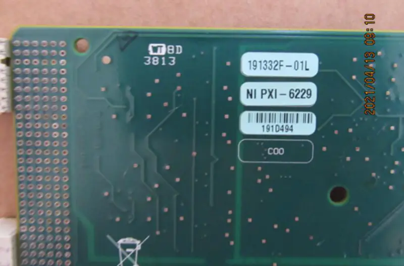 NI PXI-6229 DAQ card