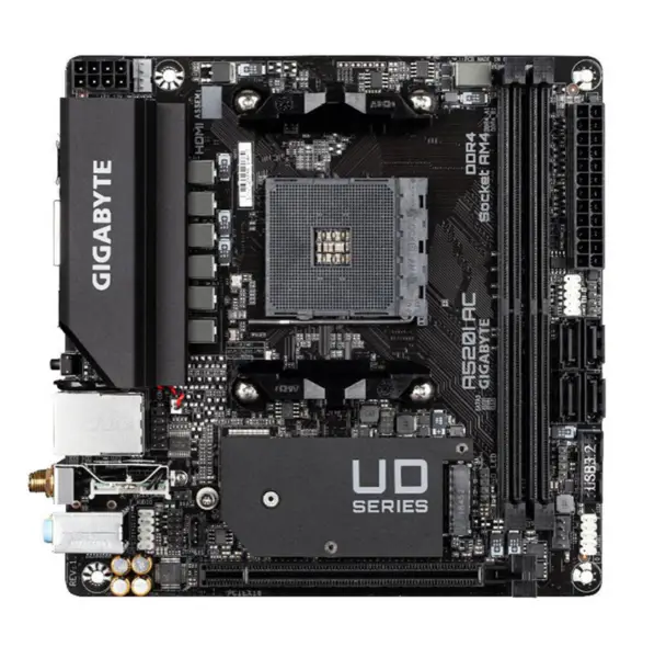 GIGABYTE A520I AC hovedkort mITX AMD AM4-sokkel DDR4 64 GB