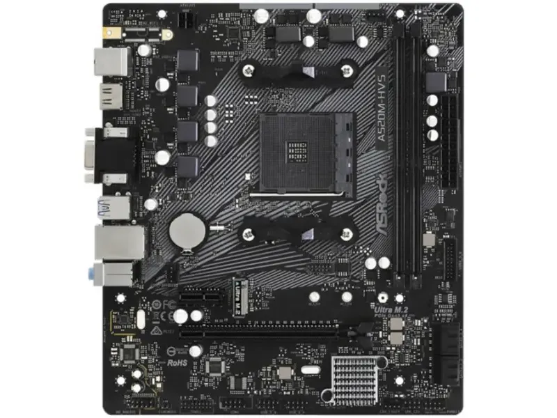 ASRock A520M-HVS Socket AM4 DDR4 hovedkort