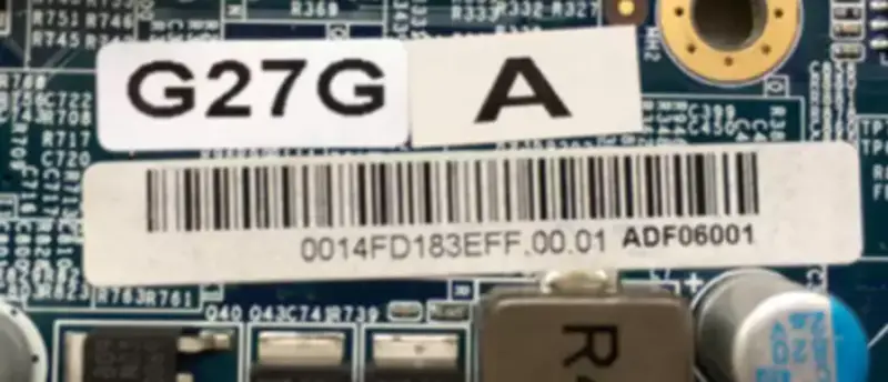 G27G N8900 MB VER:0.2 industrielt hovedkort