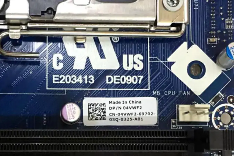 DELL X58 MS-7591 04VWWF2-69702 CN-04VWF2 hovedkort