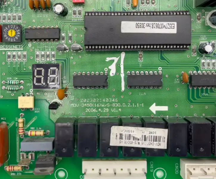 Midea Air Conditioner Control Board MDV-D450(16)W/S-830.D.2.1.1-1 Circuit PCB 202302140346