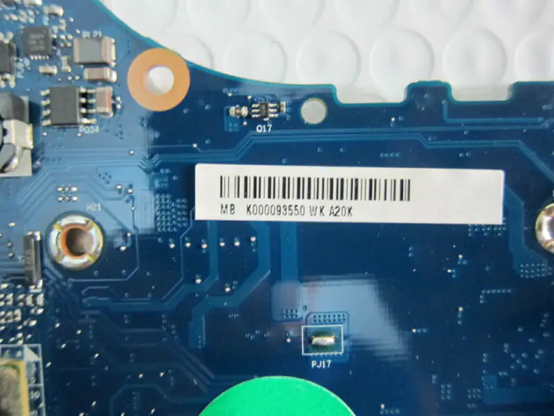 Toshiba K000093550 hovedkort