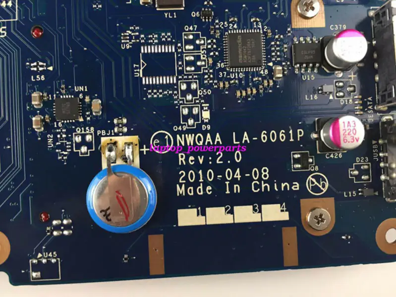 Toshiba K0001042 Toshiba Satellite 660 665 Intel hovedkort ATX hovedkort