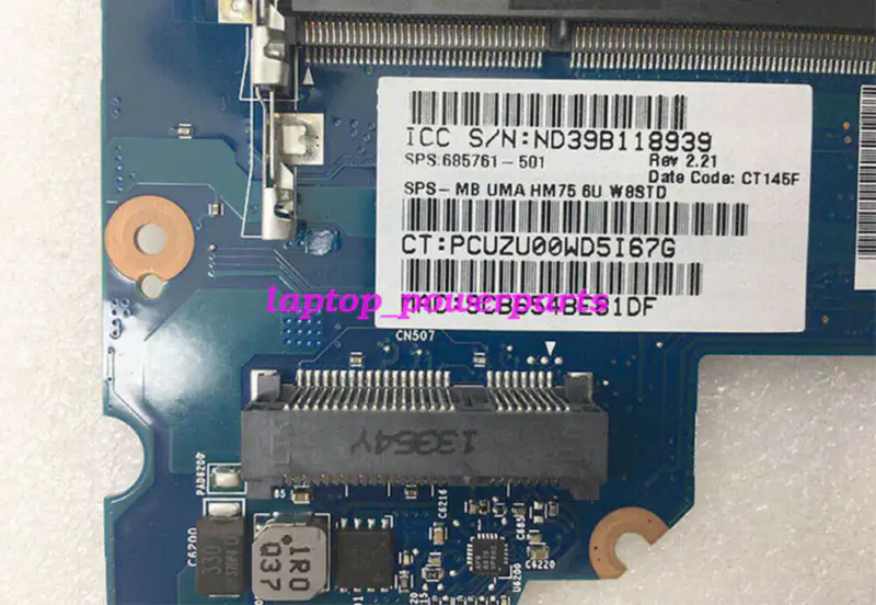 HP 685761-601 685761-001 685761-501 685761-601 ATX-hovedkort