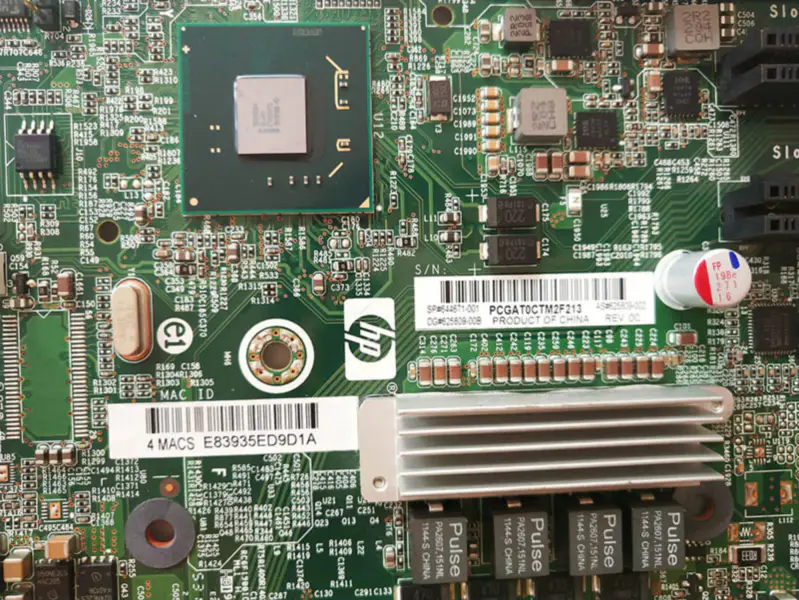 HP 625809-002 ATX motherboard