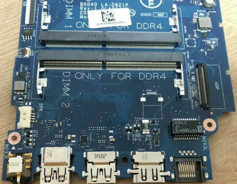 Dell LA-D821P motherboard