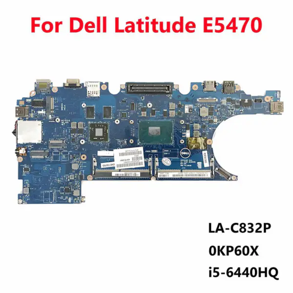 Dell 0KP60X ADP70 LA-C832P Rev:1.0(A00) hovedkort