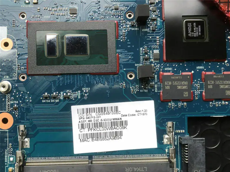 HP 840712-001 motherboard